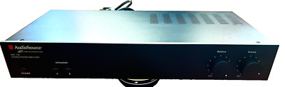 AudioSource Audio Source AMP100VS 2 Channel Amplifier - Black - TESTED.
