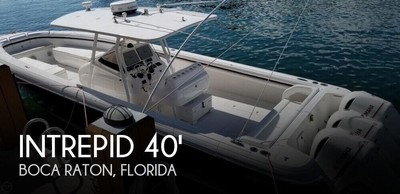2012 Intrepid 400 Center Console Used