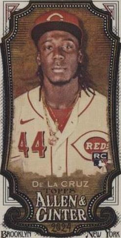 2024 Allen & Ginter Elly De La Cruz RC In Action Variation PSA 10 