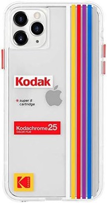 CASE-MATE - Case for iPhone 11 - Kodak Matte Black + Shiny Black Logo Case - 6.1