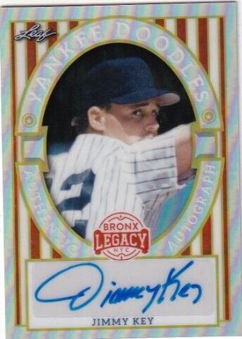 2024 Leaf a Bronx Legacy - Jimmy Key #YD-JK1