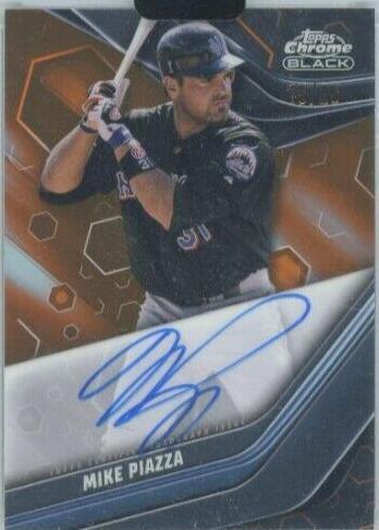 2023 Topps Chrome Black - Mike Piazza #CBA-MP