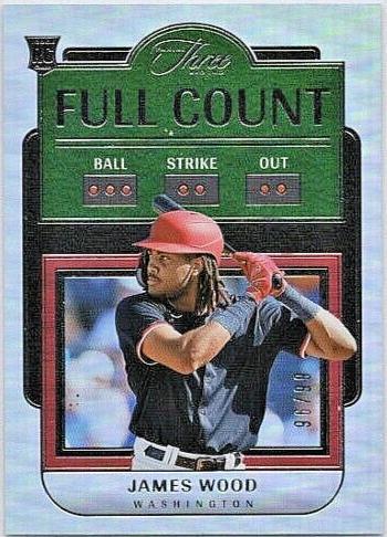 2024 Panini Three and Two - James Wood #9