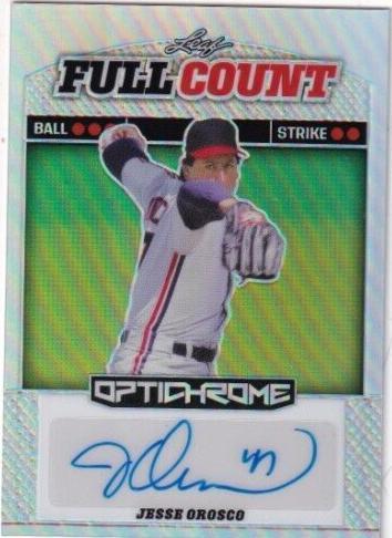 2023 Leaf Eclectic - Jesse Orosco #OFC-JO1