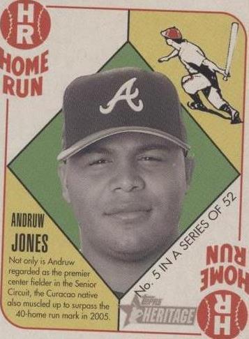 2005 Bowman Heritage - Andruw Jones #5