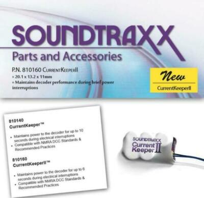 SoundTraxx ~ New 2025 6 Second Version 810160 Current Keeper II Econami Tunami2
