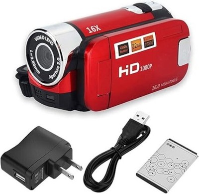 Diyeeni Handheld Video Camcorder FHD 16x Digital Zoom, Tragbar Digital Camera