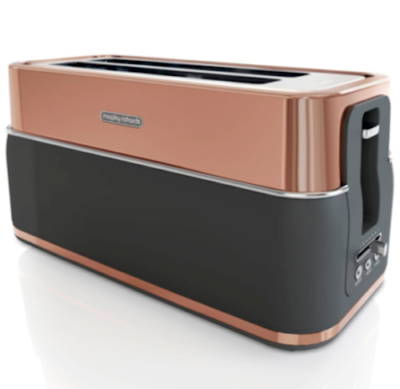 Long slot top toasters 2 slice