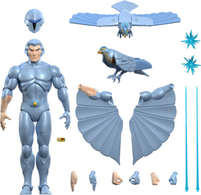Super7 - SilverHawks ULTIMATES! Wave 1 - Quicksilver [New Toy] Action Figure,