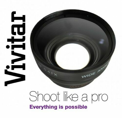 Vivitar Macro Lens - Wide Angle - For Canon