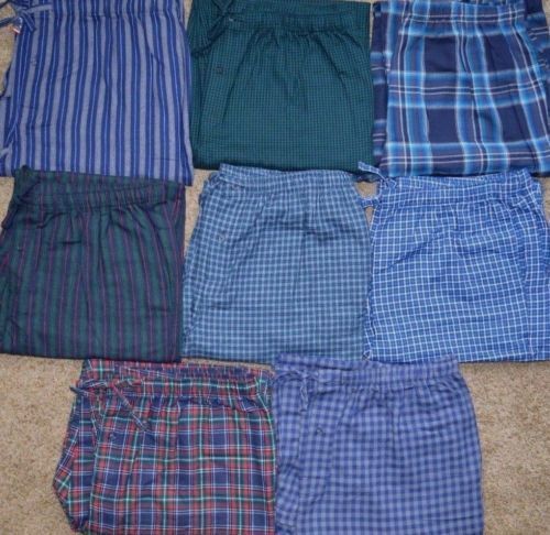 100% Algodón Big & Tall Pijamas y batas para hombres