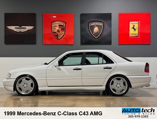 1999 Mercedes-Benz C-Class W202 C43 AMG White 117,500 Miles