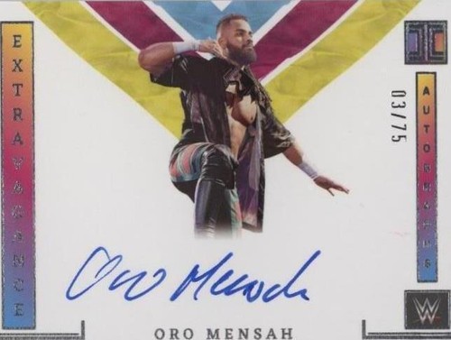 2023 Panini Impeccable WWE - Oro Mensah #EA-OMS
