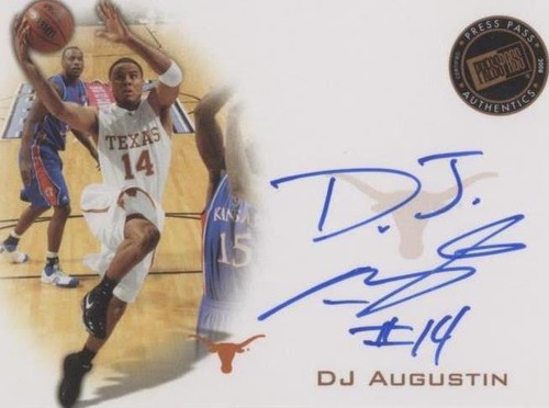 2008 Press Pass - D.J. Augustin #PPS-DA