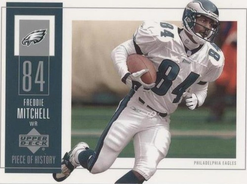 2002 Upper Deck Piece Of History Freddie Mitchell #75