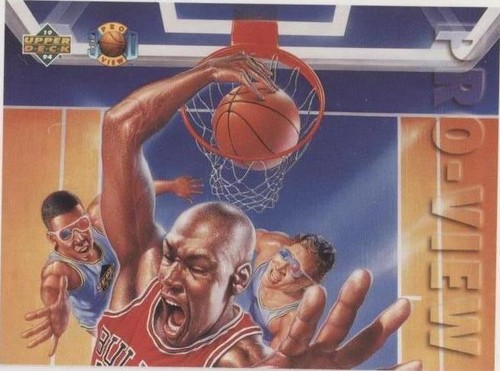 1993-94 Upper Deck - #237 Michael Jordan - Hangtime -💎- Gem