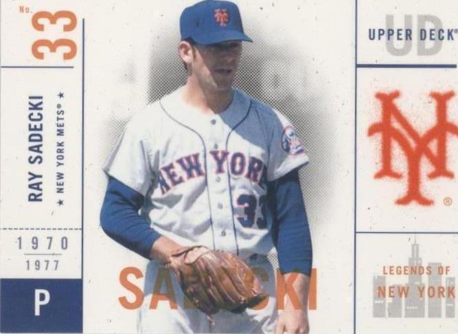 2001 Upper Deck Legends of New York - Ray Sadecki #74