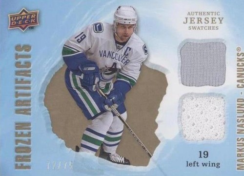 2005-2006 UPPER DECK ICE COOL THREADS CT-MN MARKUS NASLUND NRMT-MT