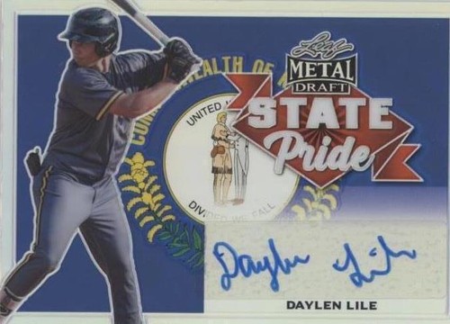 2021 Leaf Metal Draft - Daylen Lile #SP-DL1