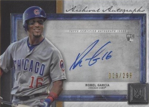 2020 Topps Museum Collection - Robel Garcia #AA-RG
