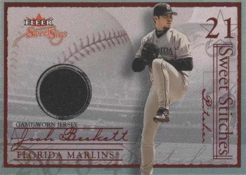 2004 Fleer Sweet Sigs - Josh Beckett #ST-JB