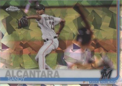 2019 Topps Chrome Sapphire Edition - Sandy Alcantara #526