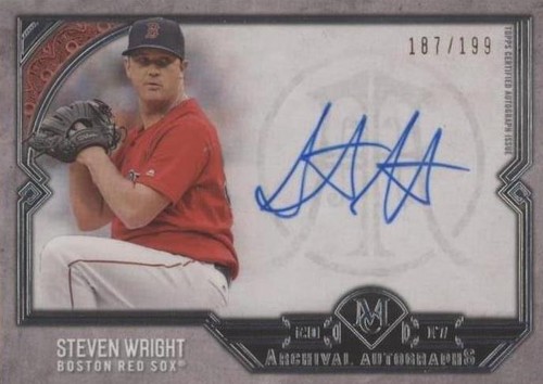 2017 Topps Museum Collection - Steven Wright #AA-SW