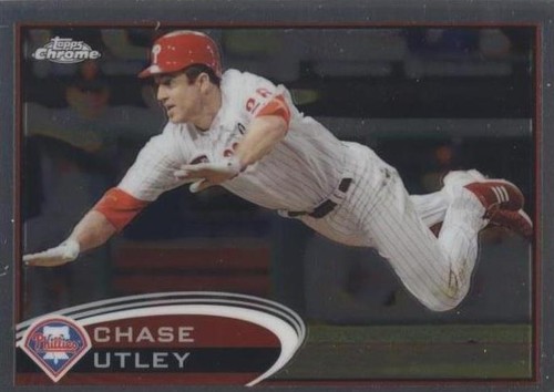 2012 Topps Chrome - Chase Utley #25