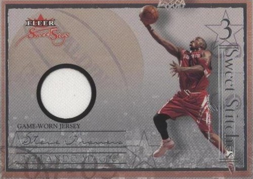 2004-05 Fleer Sweet Sigs - Steve Francis #SST-SF