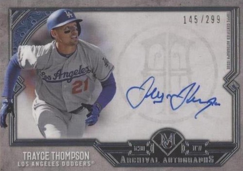 2017 Topps Museum Collection - Trayce Thompson #AA-TTH