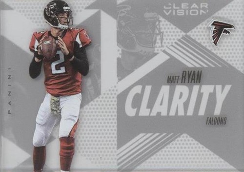 2015 Panini Clear Vision Matt Ryan #CL-18