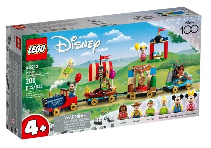 Конструктор LEGO Disney Celebration Train 43212 НОВЫЙ