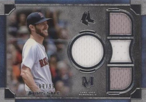 2019 Topps Museum Collection - Chris Sale #SPQR-CS