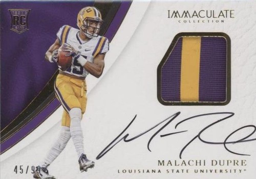 2017 Panini Immaculate Collection Collegiate Malachi Dupre #128