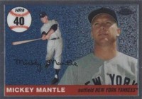 2007 Topps Chrome - Mickey Mantle #MHRC40