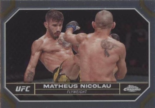 2024 Topps Chrome UFC - Matheus Nicolau #128