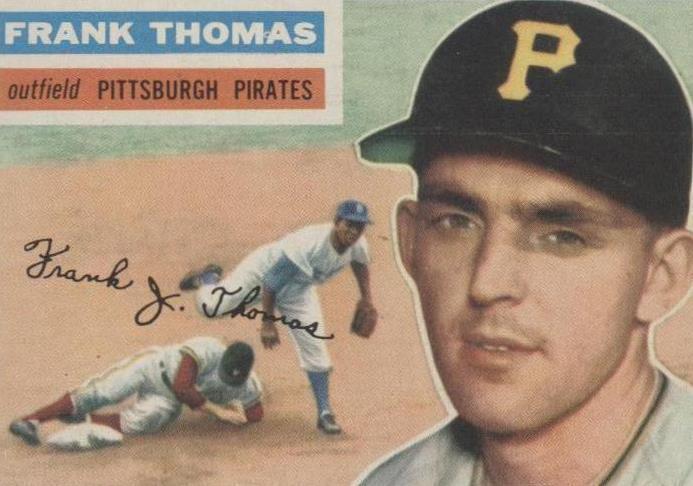 1956 Topps - Фрэнк Томас #153