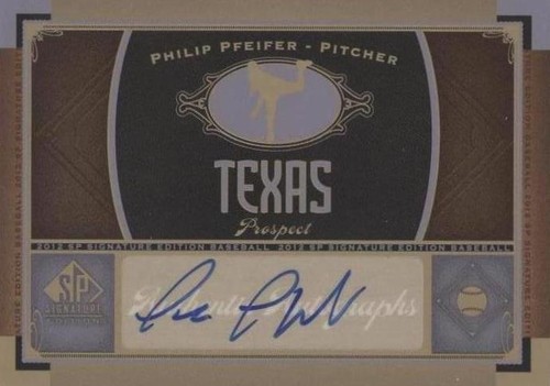 2012 SP Signature Edition - Phil Pfeifer #TEX 9