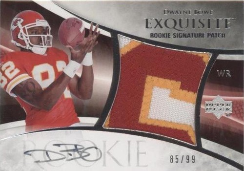 2007 Upper Deck Exquisite Collection Dwayne Bowe #126