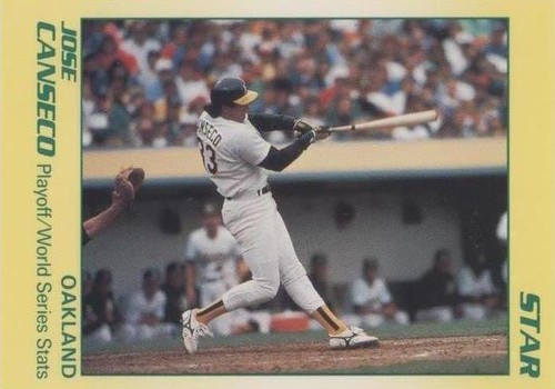 1990 Star Jose Canseco Yellow - Jose Canseco #5