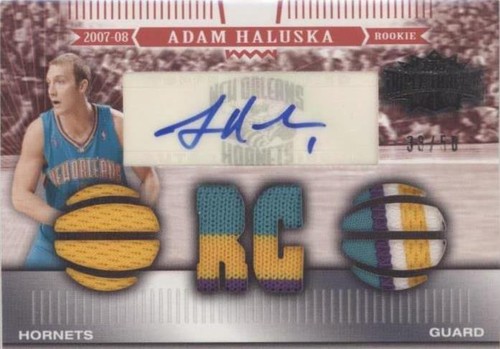 2007-08 Topps Triple Threads - Adam Haluska #107