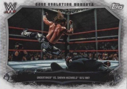 2015 Topps WWE Undisputed - Shawn Michaels Undertaker #CEM-2