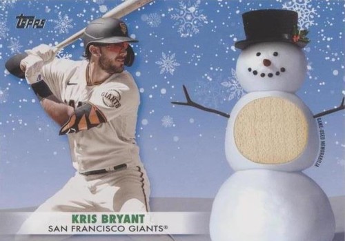 2021 Topps Holiday - Kris Bryant #WRC-KB