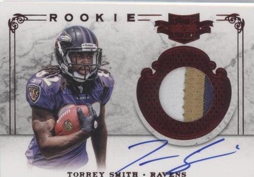 2011 Panini Plates & Patches Torrey Smith #218