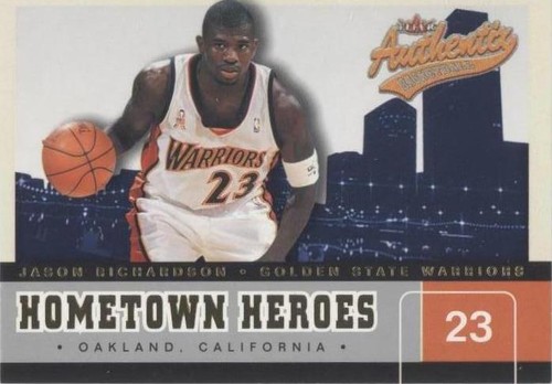 2002-03 Fleer Authentix - Jason Richardson #13 HH