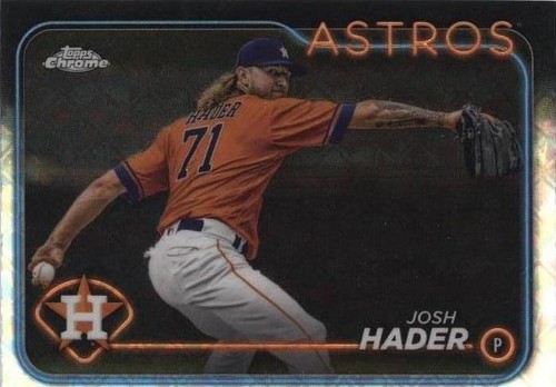 2024 Topps Chrome Logofractor Edition - Josh Hader #162