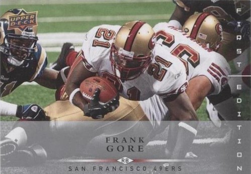 2008 Upper Deck First Edition Frank Gore #123