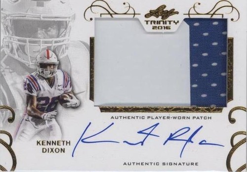 2016 Leaf Trinity Kenneth Dixon #PA-KD2