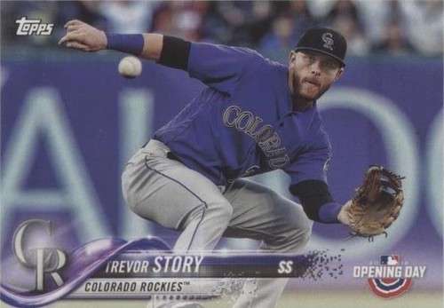 2018 Topps Opening Day - Trevor Story #45