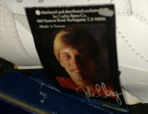 Vintage John Elway New Old Stock Mizuno Football Screw Cleats Shoes Sz 11 White